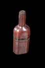 Apothecary bottle with cover